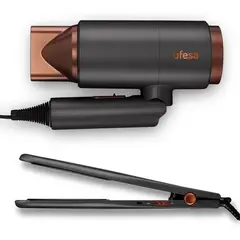 UFESA - Pack Secador de Pelo + Plancha My Glamour Set