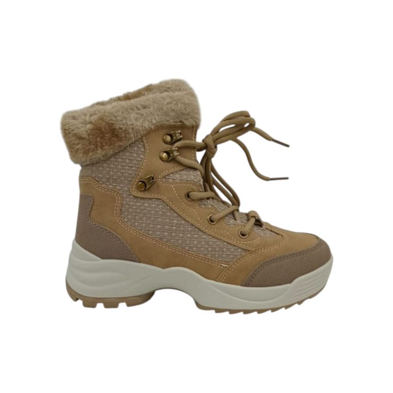 HERIEL - Bota Khaki Chiporro Mujer