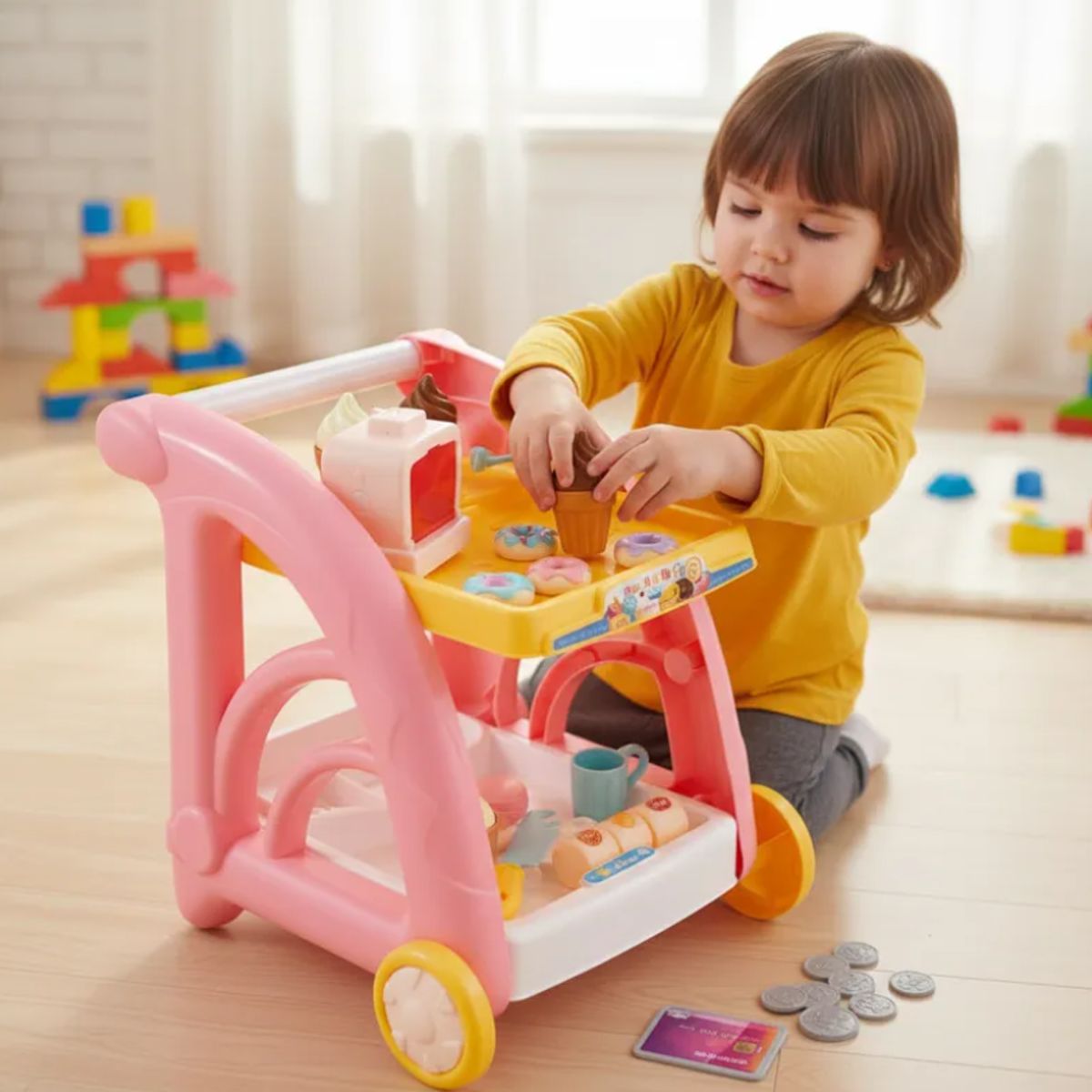 GENERICO - Juguete Carrito De Helados Niñas