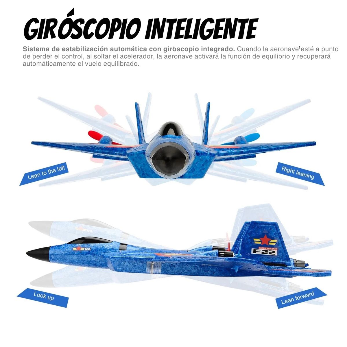 MOVI - Avión de Combate a Control Remoto Diversión Aérea al Máximo