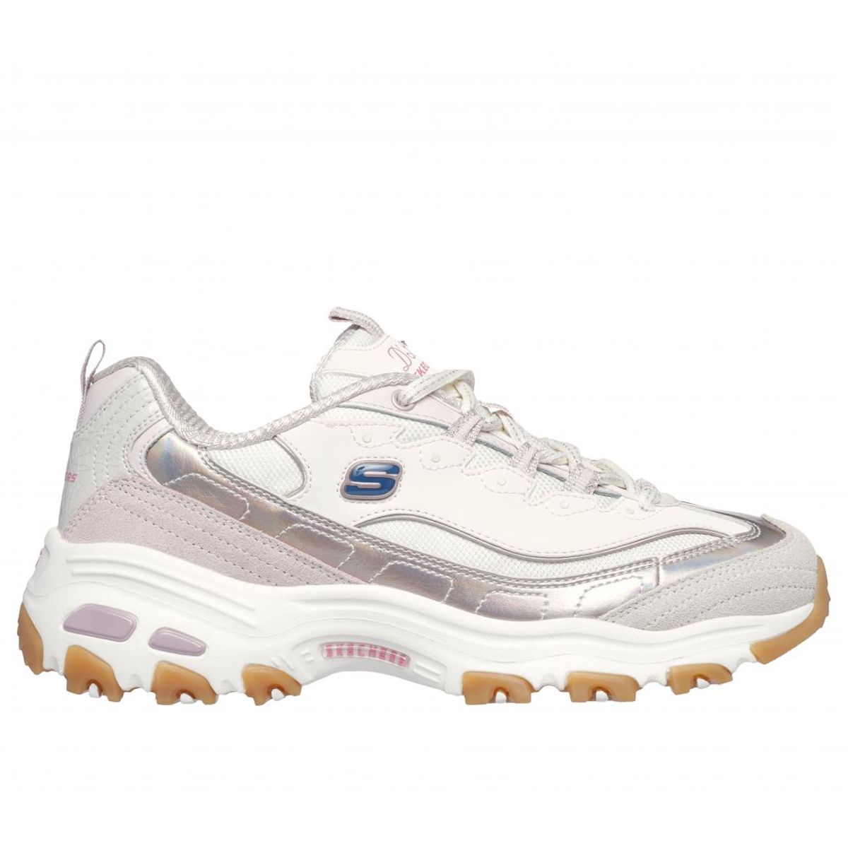 SKECHERS - Zapatillas Mujer DLites Rosado LT Skechers