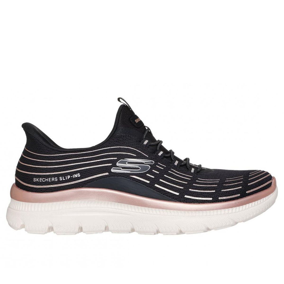 SKECHERS - Zapatillas Mujer Slip-ins Summits Plus Negro RG Skechers