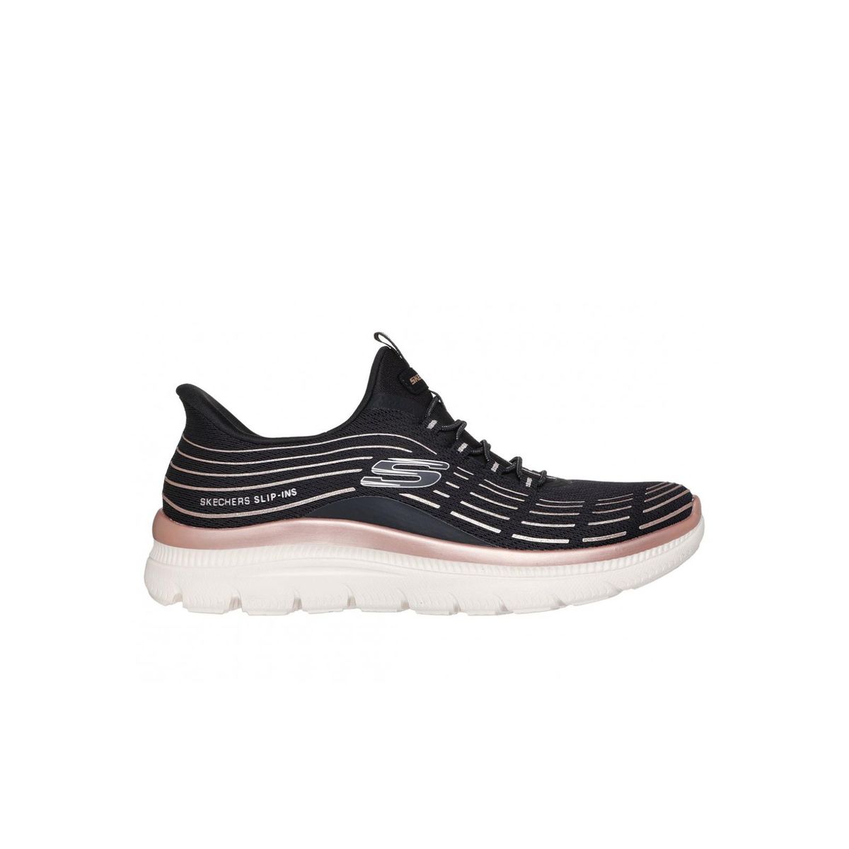 SKECHERS - Zapatillas Mujer Slip-ins Summits Plus Negro RG Skechers