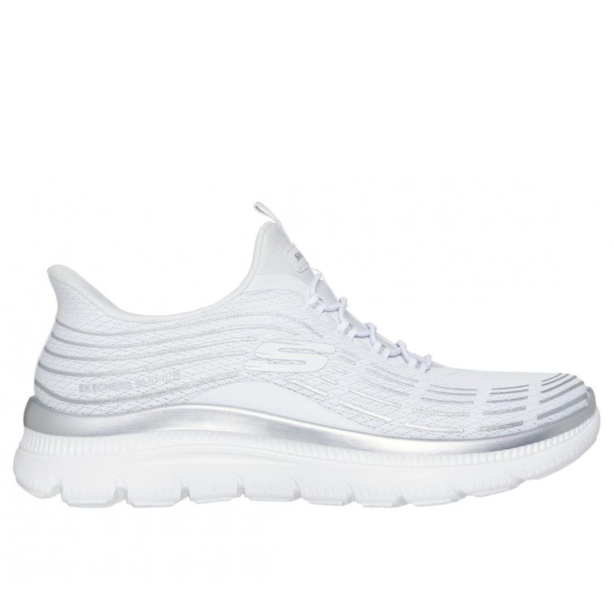 SKECHERS - Zapatillas Mujer Slip-ins Summits Plus Blanco Sl Skechers