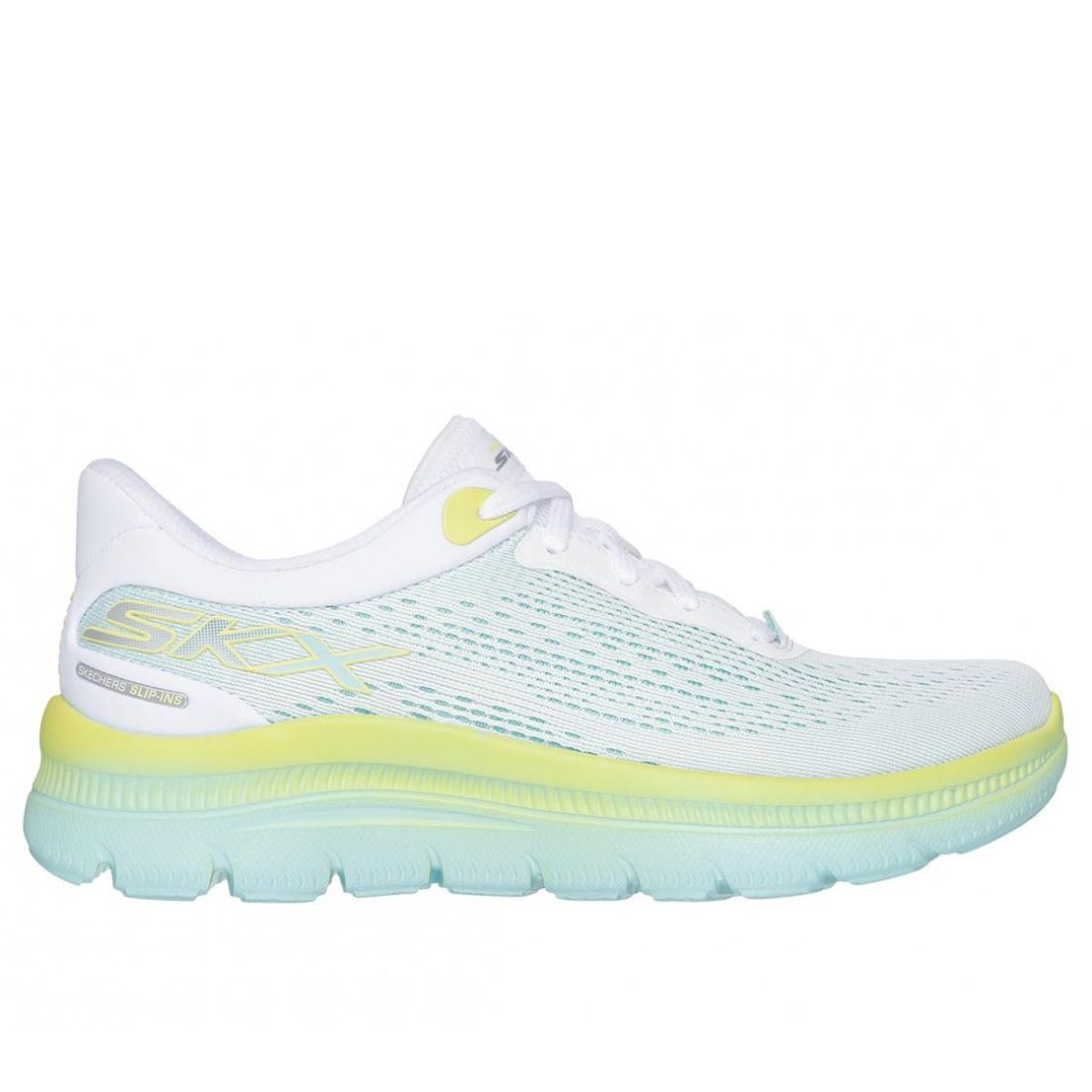 SKECHERS - Zapatillas Mujer Slip-ins Summits Plus Blanco LT Skechers