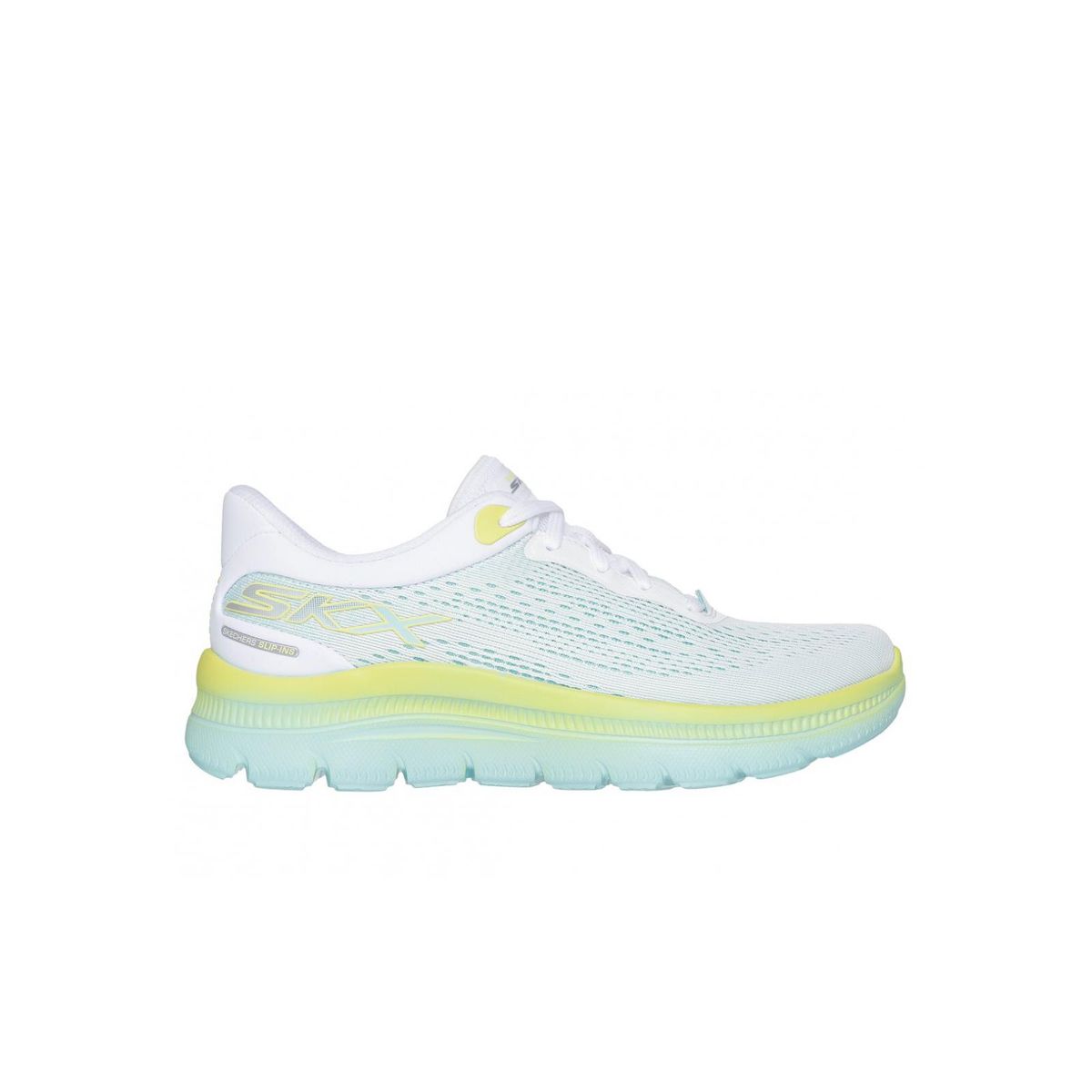 SKECHERS - Zapatillas Mujer Slip-ins Summits Plus Blanco LT Skechers