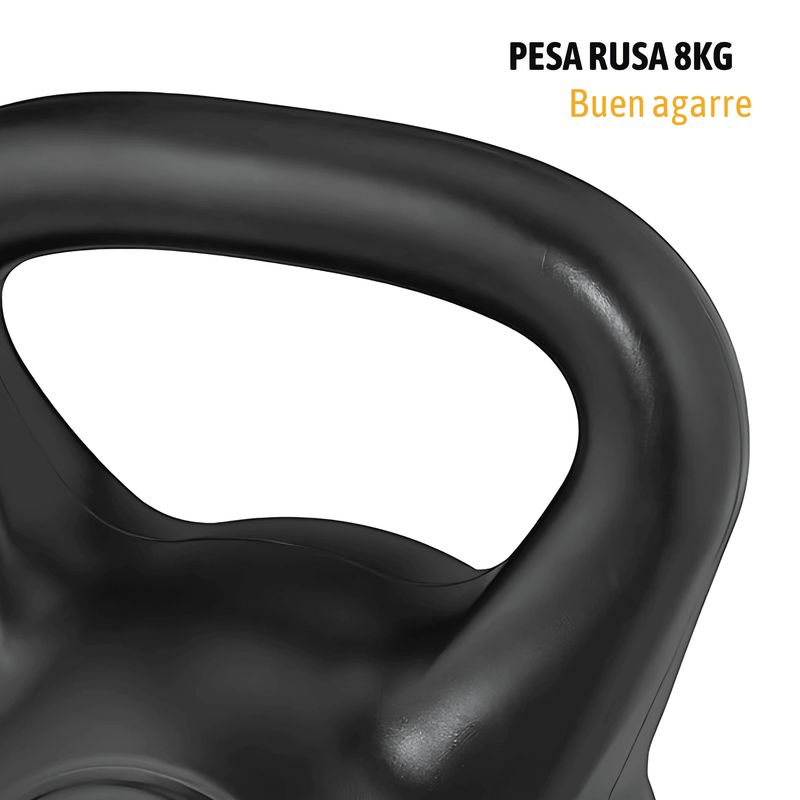 DALI - PESA RUSA 8 KG NEGRA
