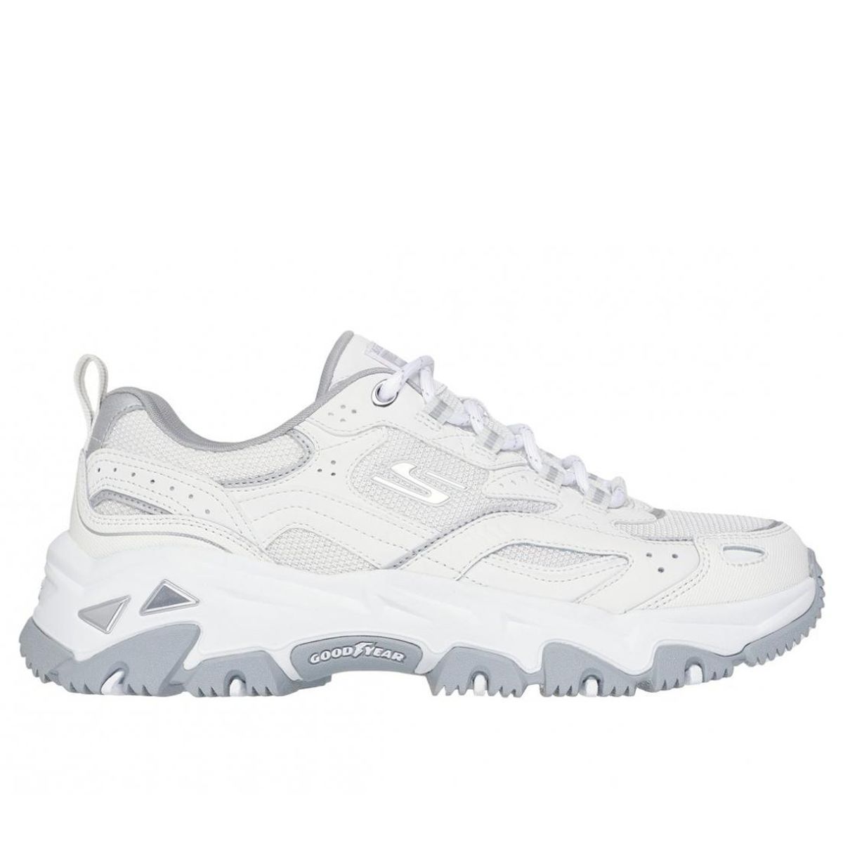 SKECHERS - Zapatillas Mujer DLites Hiker Blanco GY Skechers