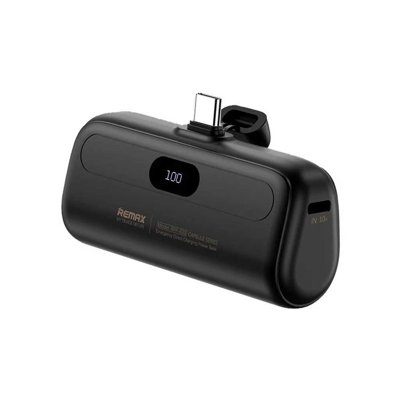 REMAX - Power Bank Remax RPP-632 Para USB-C - Color Negro