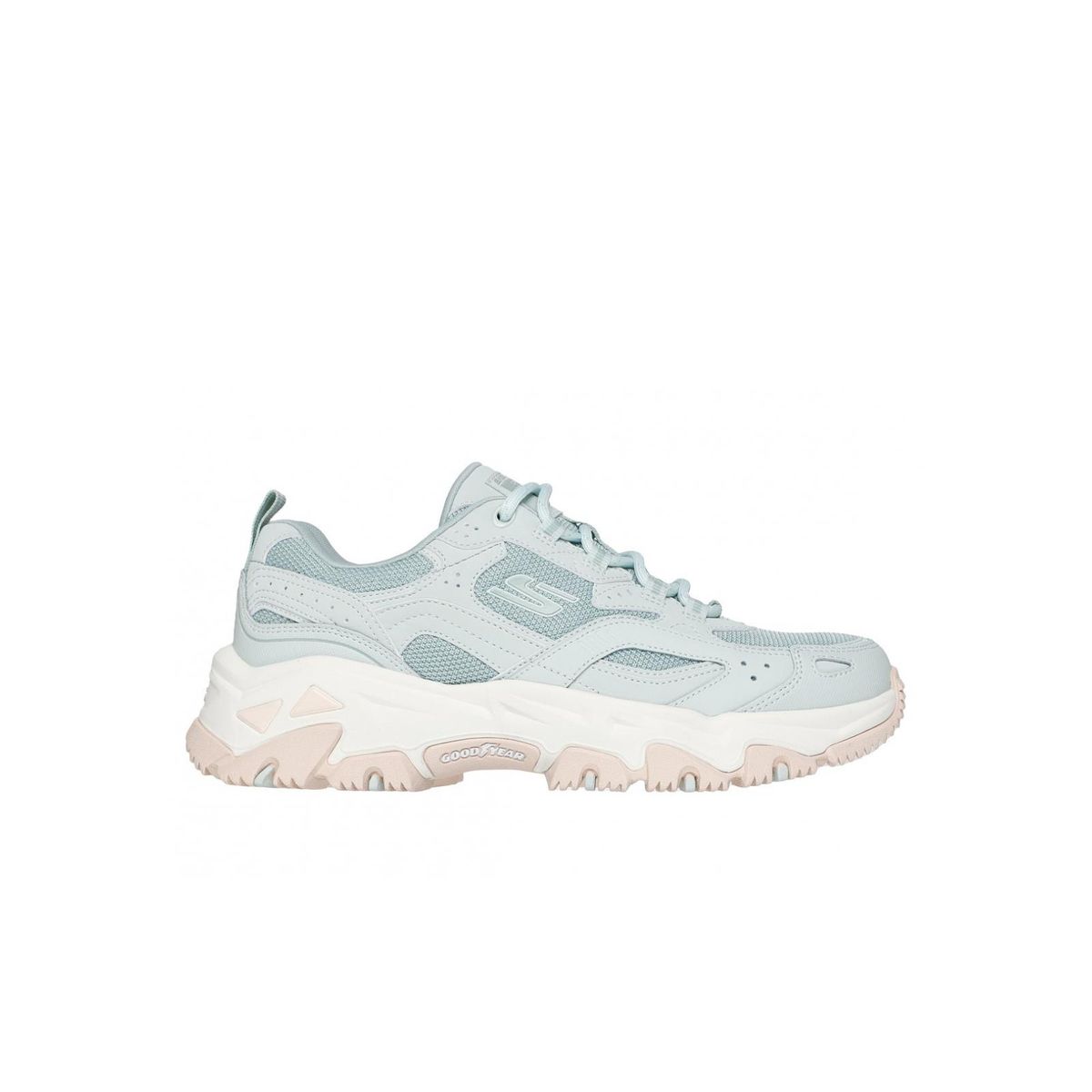 SKECHERS - Zapatillas Mujer DLites Hiker Gris MT Skechers