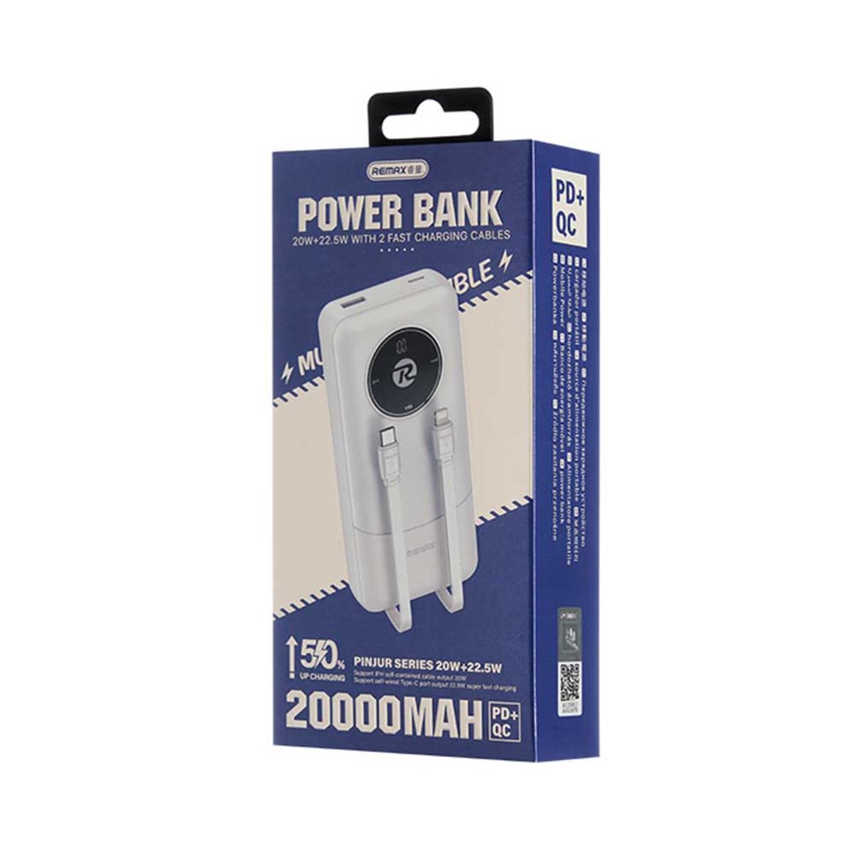 REMAX - Power Bank Remax RPP-38 - Color Blanco