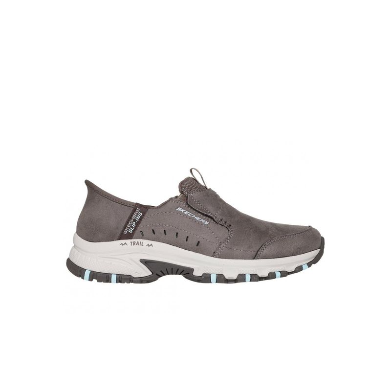 SKECHERS - Zapatillas Mujer Slip-ins Hillcrest Beige DK Skechers