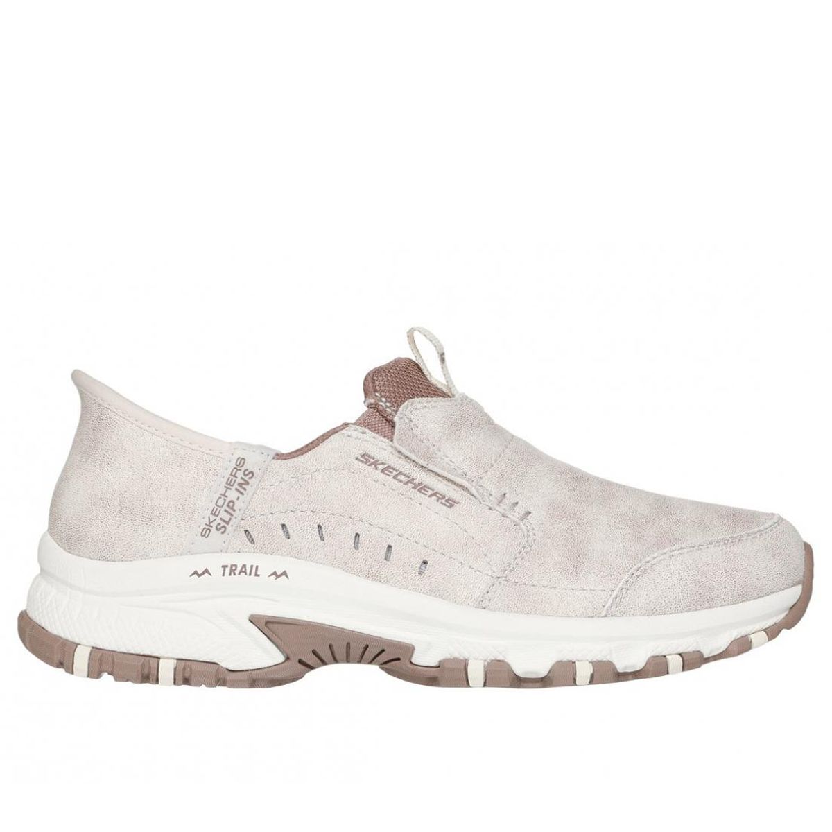 SKECHERS - Zapatillas Mujer Slip-ins Hillcrest Beige ND Skechers