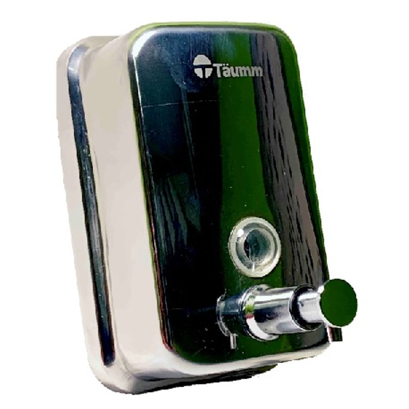 TAUMM - DISPENSADOR JABON AL MURO 500CC INOX TAUMM