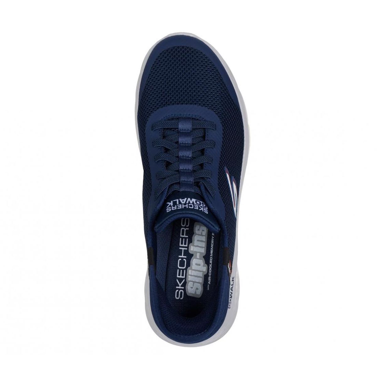 SKECHERS - Zapatillas Hombre Slipins GoWalk Flex Hands Up Azul Skechers