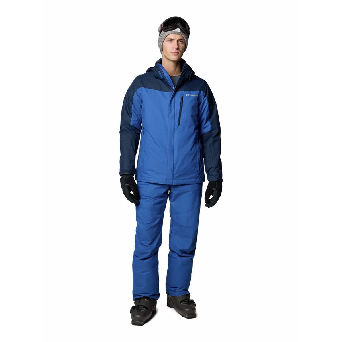 COLUMBIA - Parka impermeable Hombre Whirlibird V Ski Azul COLUMBIA