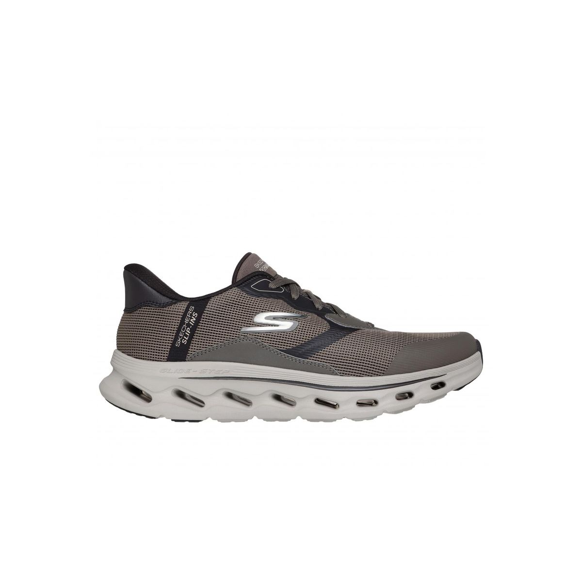 SKECHERS - Zapatillas Hombre Slip-ins Go Walk Glide-Step 20 Beige DK Skechers