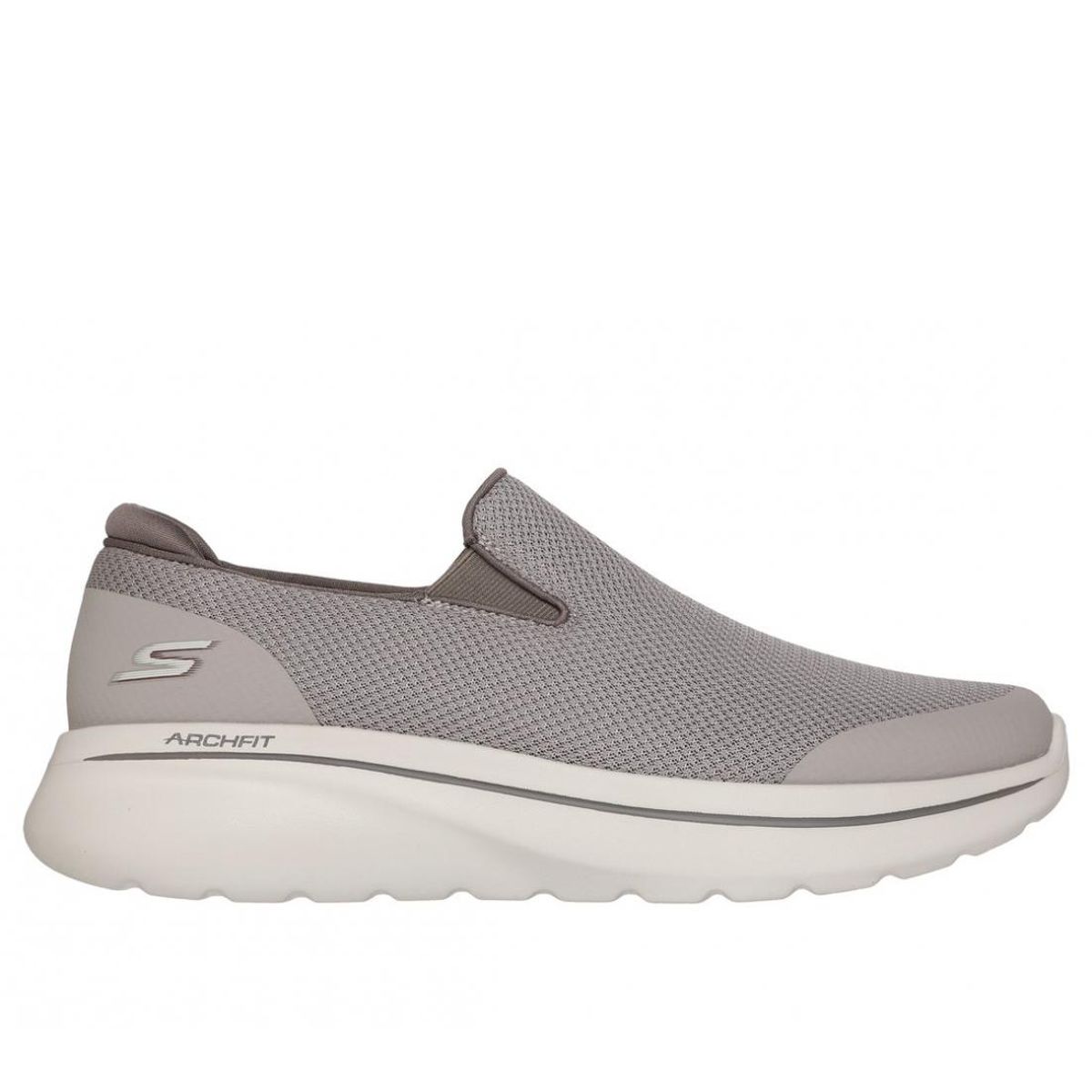 SKECHERS - Zapatillas Hombre Go Walk Arch Fit N-Joy TP Beige Skechers