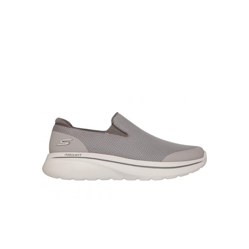 SKECHERS - Zapatillas Hombre Go Walk Arch Fit N-Joy TP Beige Skechers