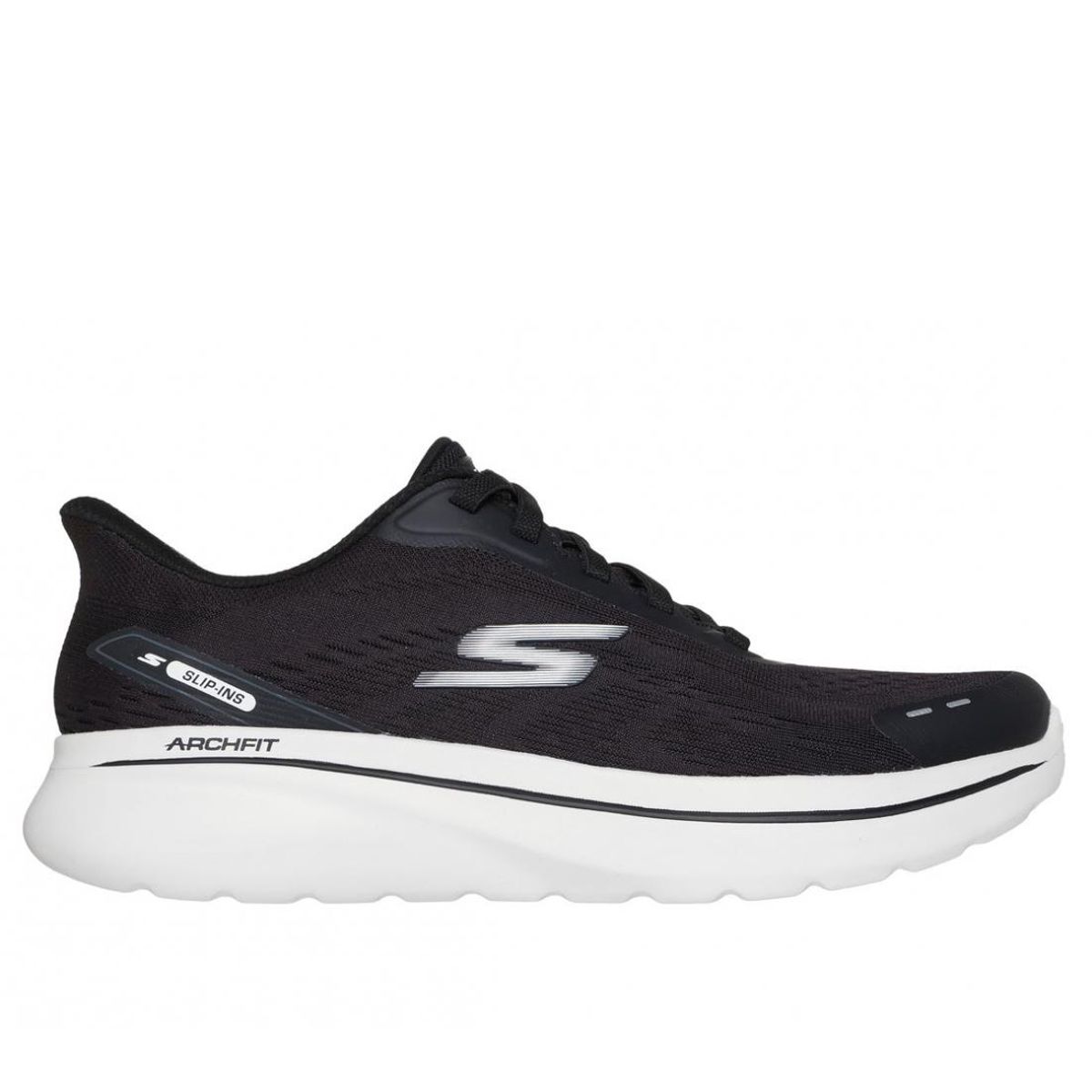 SKECHERS - Zapatillas Hombre Slip-ins Go Walk Arch Fit N-Joy Negro BKW Skechers