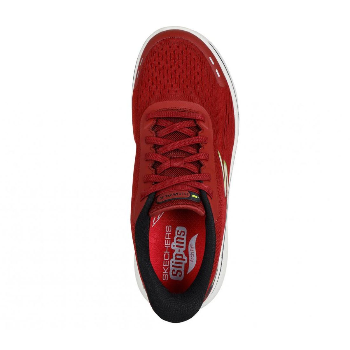 SKECHERS - Zapatillas Hombre Slip-ins Go Walk Arch Fit N-Joy Rojo RD Skechers