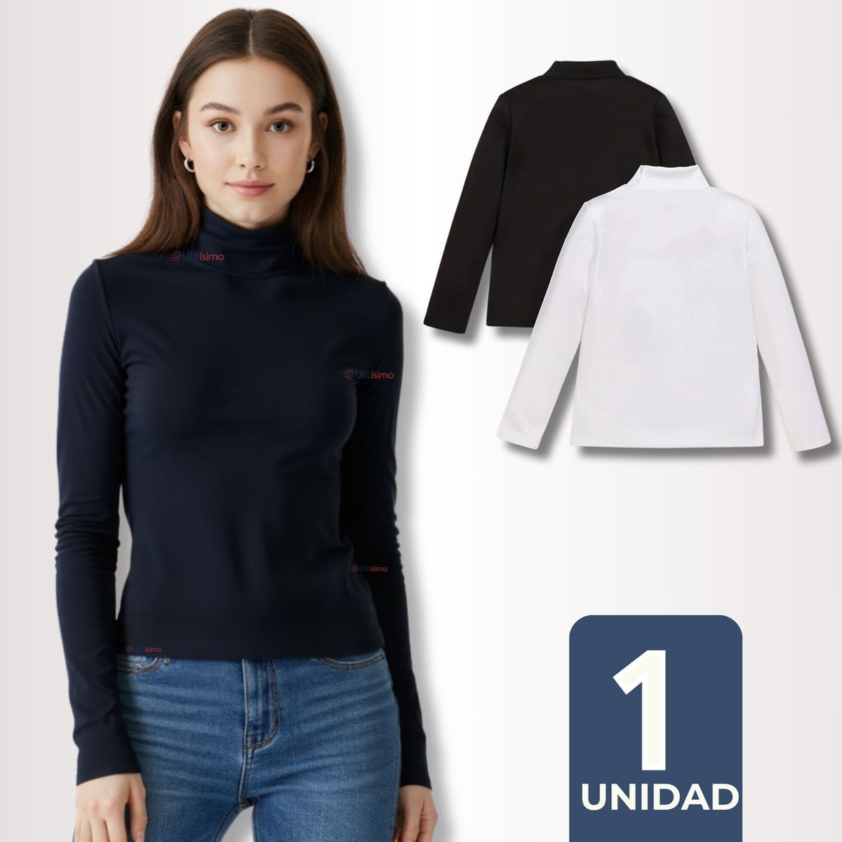 UTILISIMO - Camiseta Beatle Algodón Primera Capa Juvenil Niña Polera Surtidos