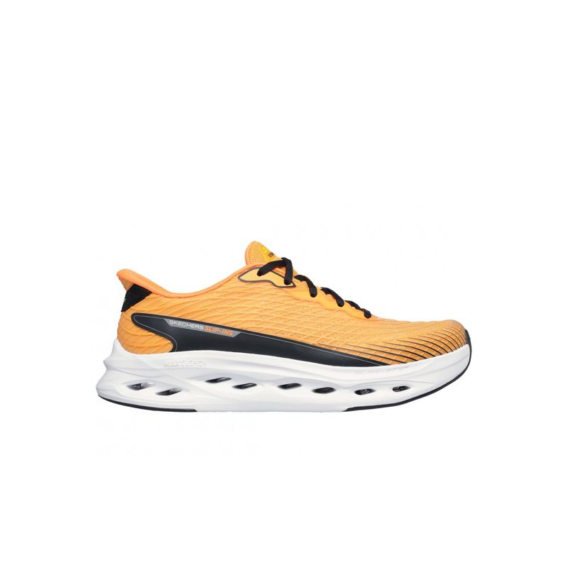 SKECHERS - Zapatillas Hombre Slip-ins Max Cushioning Glide-Step Naranja Skechers