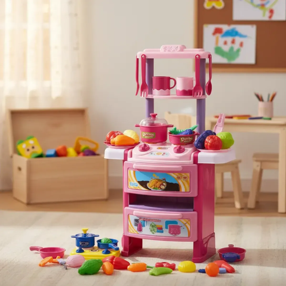 GENERICO - Cocina Juguete Niña 55x36cm