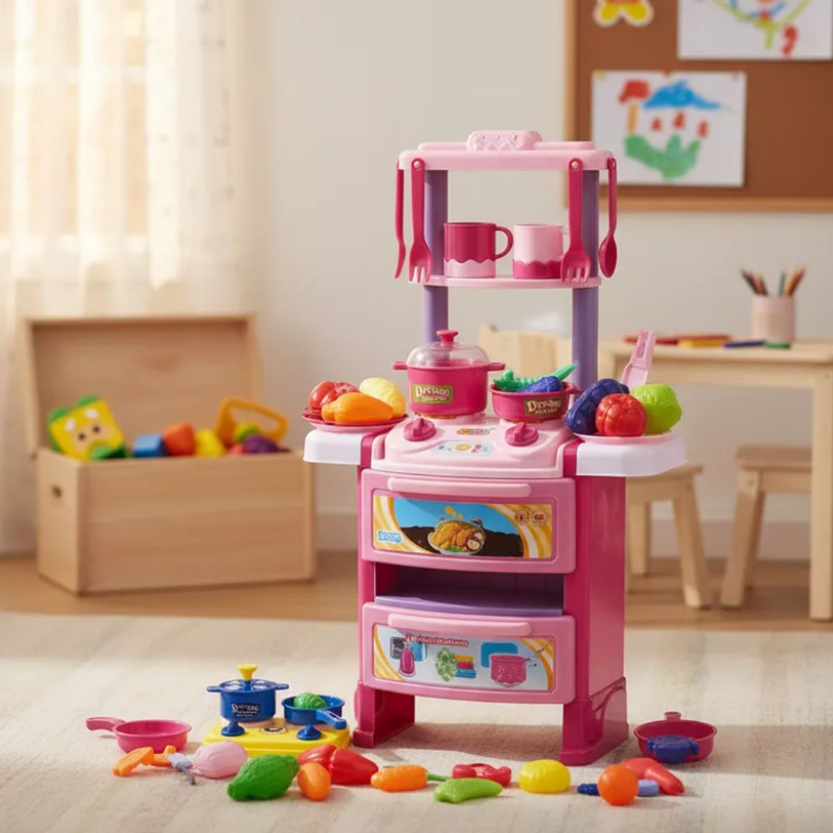 GENERICO - Cocina Juguete Niña 55x36cm