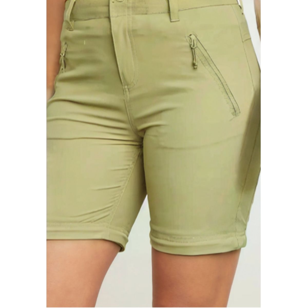 LIKE SHOP - Pantalon Softshell Mujer Verano Bolsillos Cierre 809