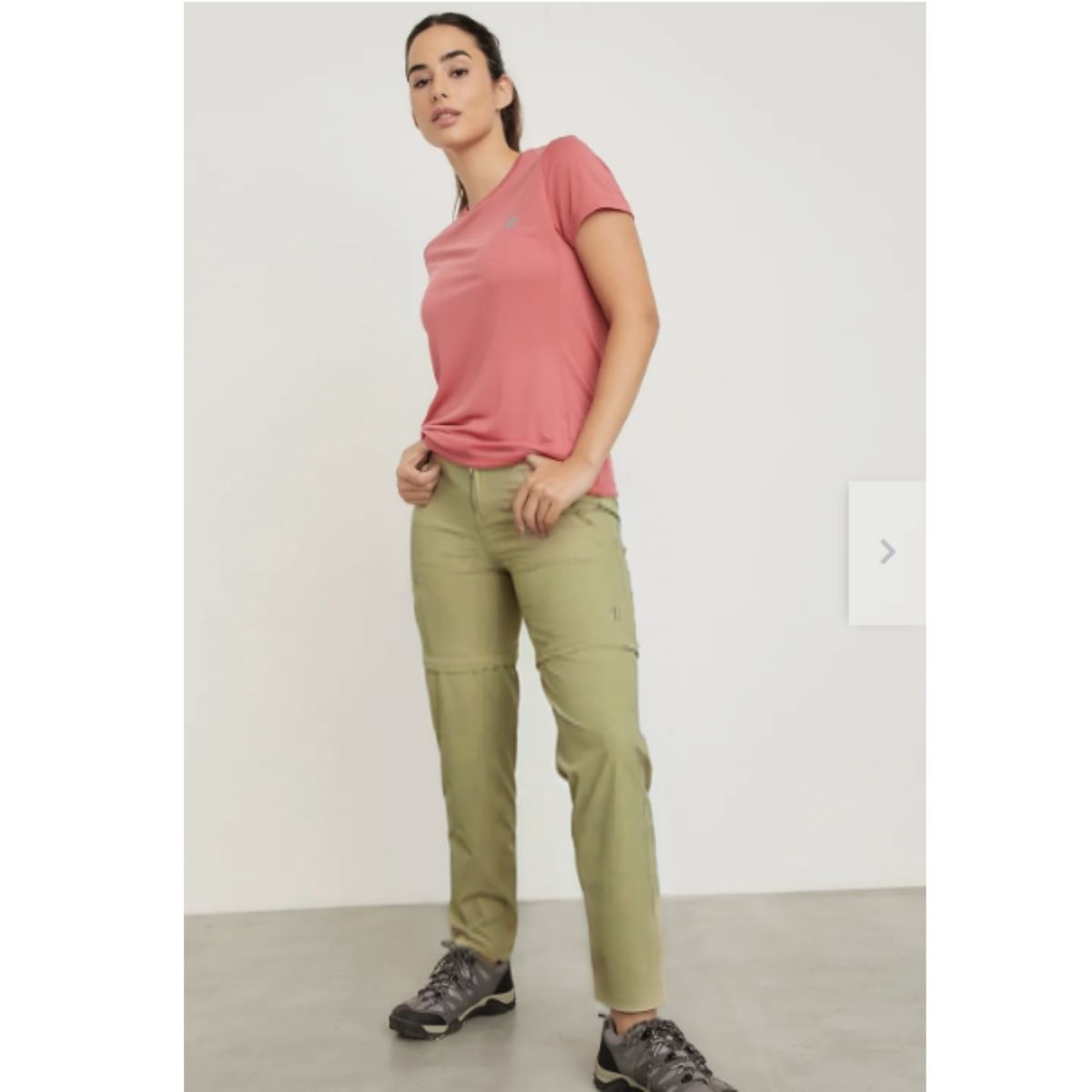 LIKE SHOP - Pantalon Softshell Mujer Verano Bolsillos Cierre 809