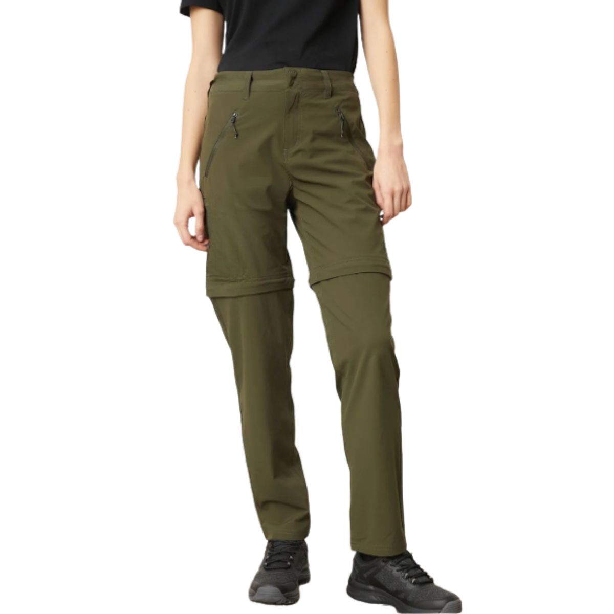 LIKE SHOP - Pantalon Softshell Mujer Verano Bolsillos Cierre 809