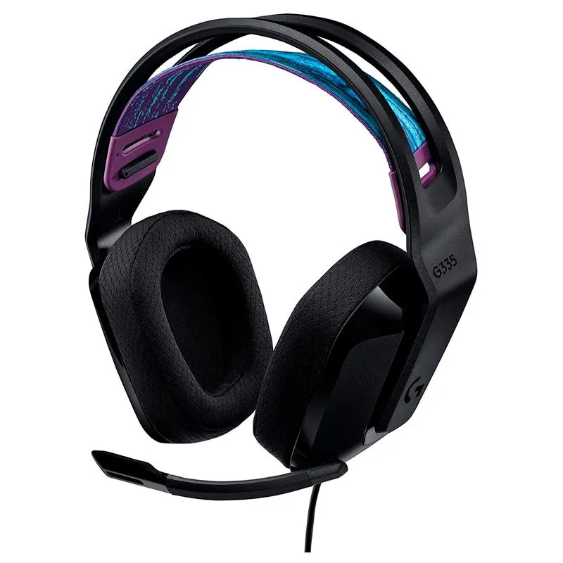 LOGITECH - Audífonos Gamer Logitech G335 35MM Over-EAR - Negro