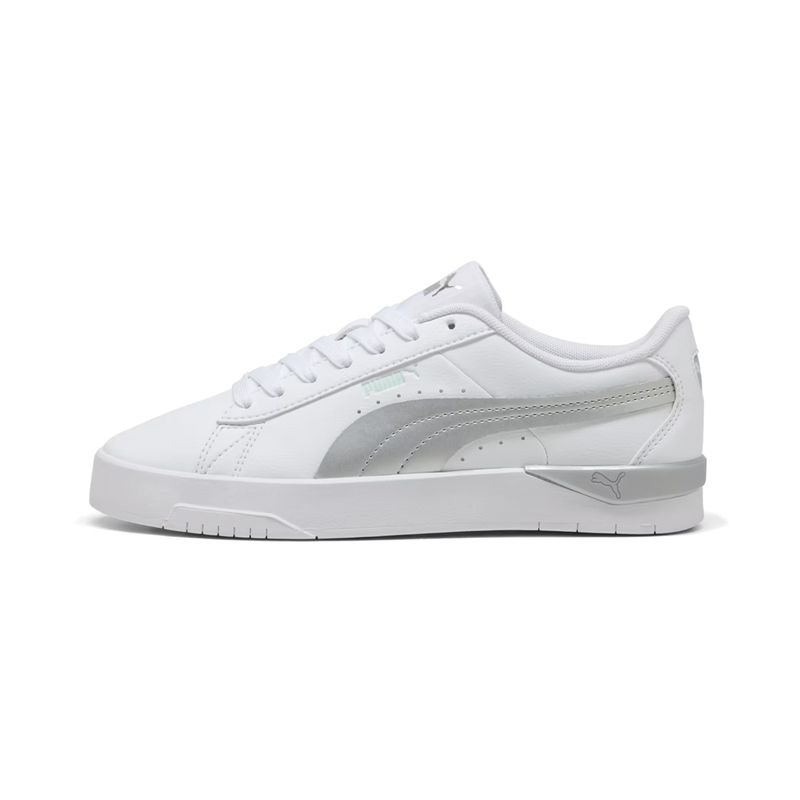 PUMA - Zapatillas Mujer Jada Classic Aqua Metallics Puma Blancas