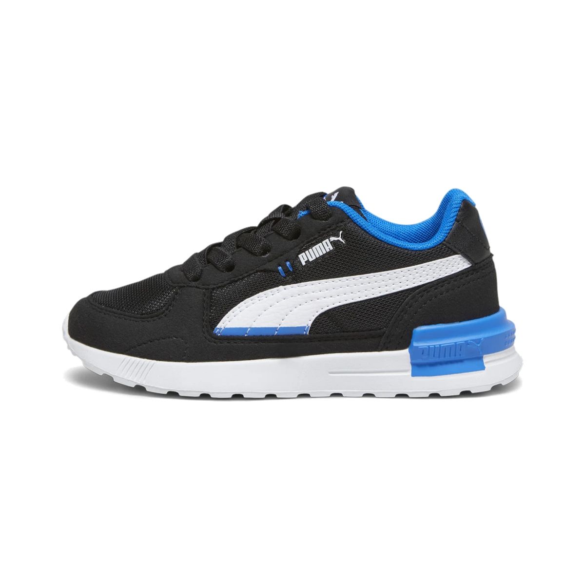 PUMA - Zapatillas Niños Graviton Pro Tech Puma Negras/Blancas/Azul