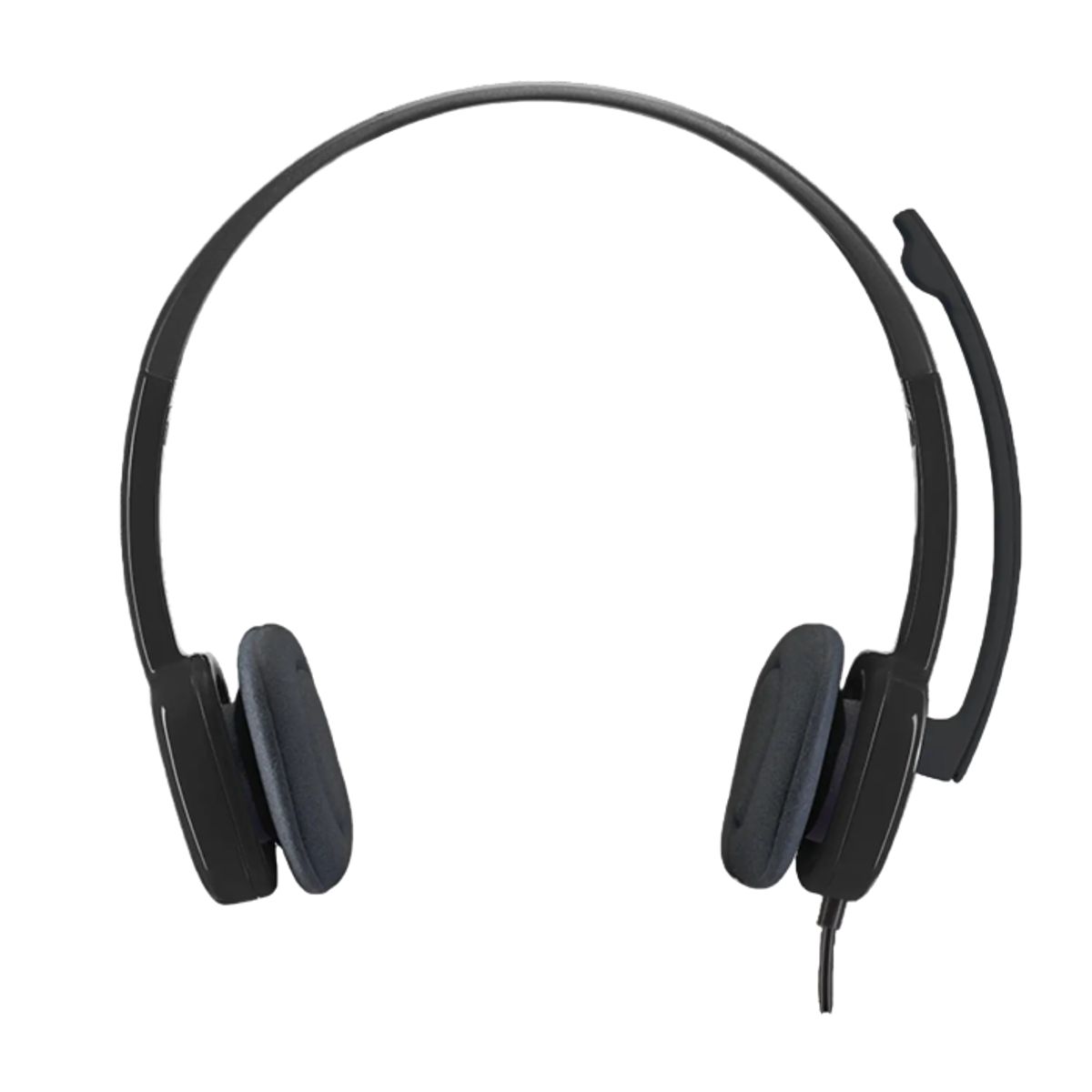 LOGITECH - H151 Audífonos con Micrófono Jack 35mm Negro Cómodos y Livianos