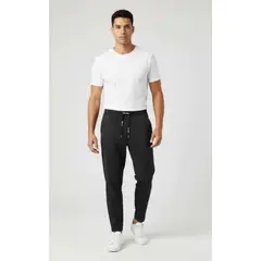 LIKE SHOP - Pantalón Hombre Buzo Recto Liso Térmico Forro Interior Plush 97