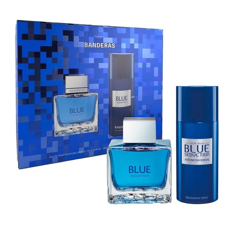 ANTONIO BANDERAS - ANTONIO BANDERAS BLUE SEDUCTION ESTUCHE EDT 100ML+D 150ML