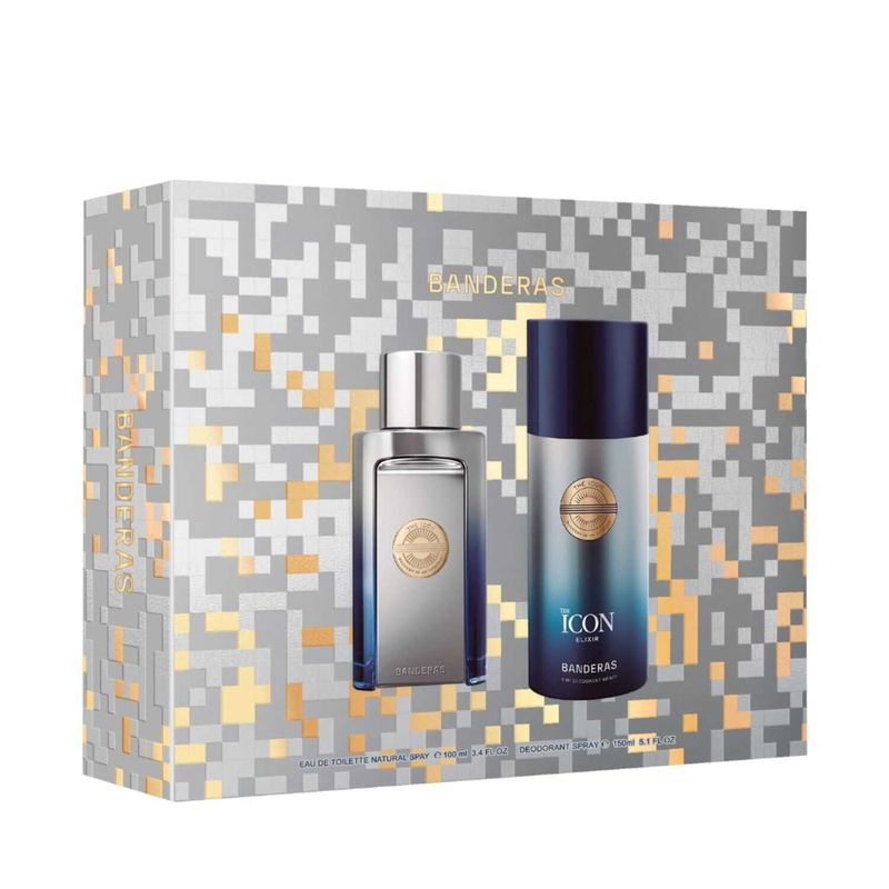 ANTONIO BANDERAS - ANTONIO BANDERAS THE ICON ELIXIR ESTUCHE EDP 100ML+D 150ML