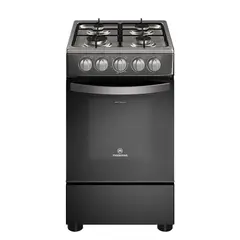 MADEMSA - Cocina a Gas 4 Platos LimpiaFácil y Parrillas Alambrón FM4IP