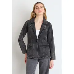 IO - Blazer Mujer Gris