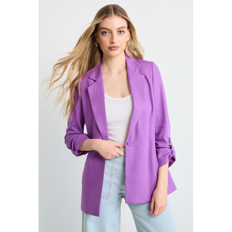 IO - Blazer Mujer Morado IO