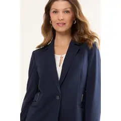 MA GRIFFE - Blazer Mujer Azul Magriffe
