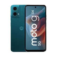 MOTOROLA - CELULAR MOTO G34 5G 256GB VERDE + CARGADOR + AUDIFONOS REACONDICIONADO