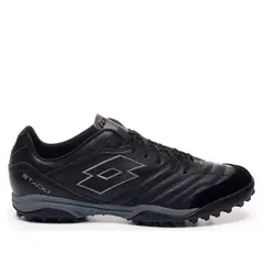 LOTTO - Zapatilla Baby Futbol Hombre - Stadio 300 II TF Negro