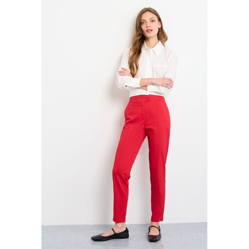 IO - Pantalon Mujer Rojo IO