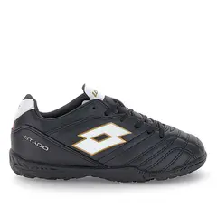 LOTTO - Zapato de Baby Futbol Juvenil - Stadio 705 TF JR Negro Blanco