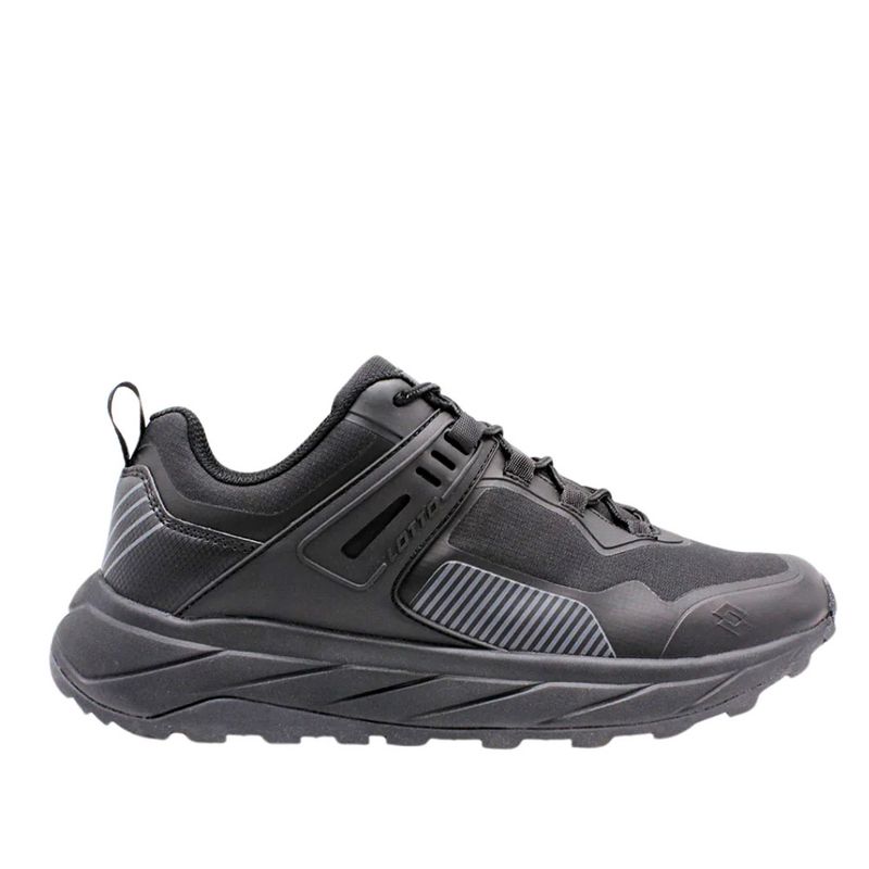 LOTTO - Zapatillas Outdoor Hombre Lesina LC Negro Lotto