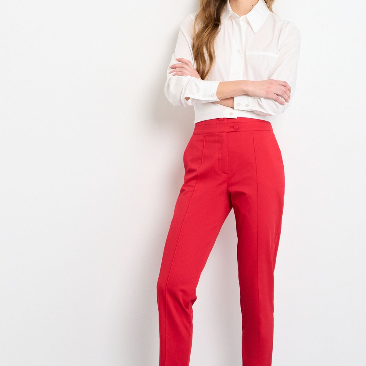IO - Pantalon Mujer Rojo IO
