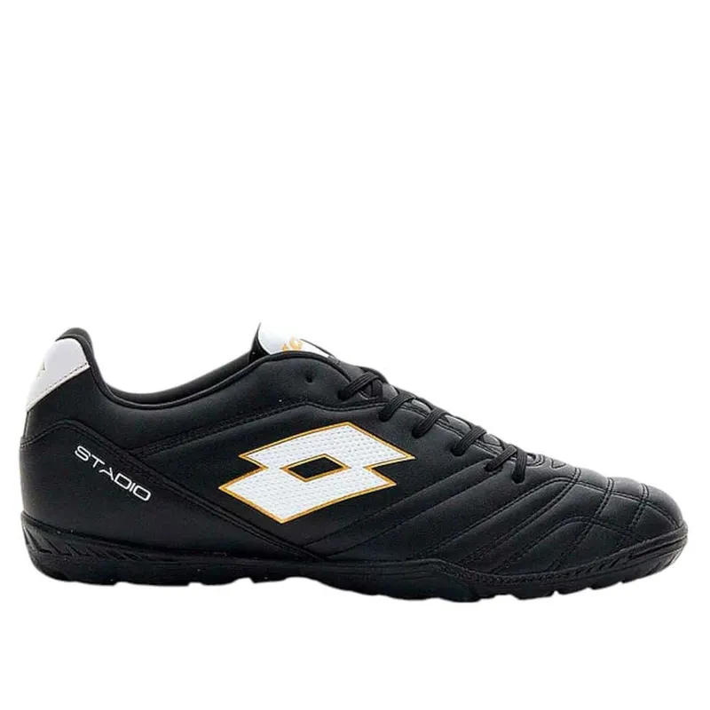 LOTTO - Zapato de Baby Futbol Hombre Lotto - Stadio 705 TF Negro Blanco